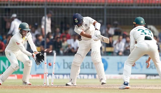 INDORE : टीम इंडिया का लचर प्रदर्शन, 109 रन पर सिमटी पहली पारी