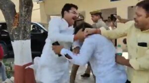 Samajwadi Party MLA Rakesh Pratap Singh's bullying video surfaced